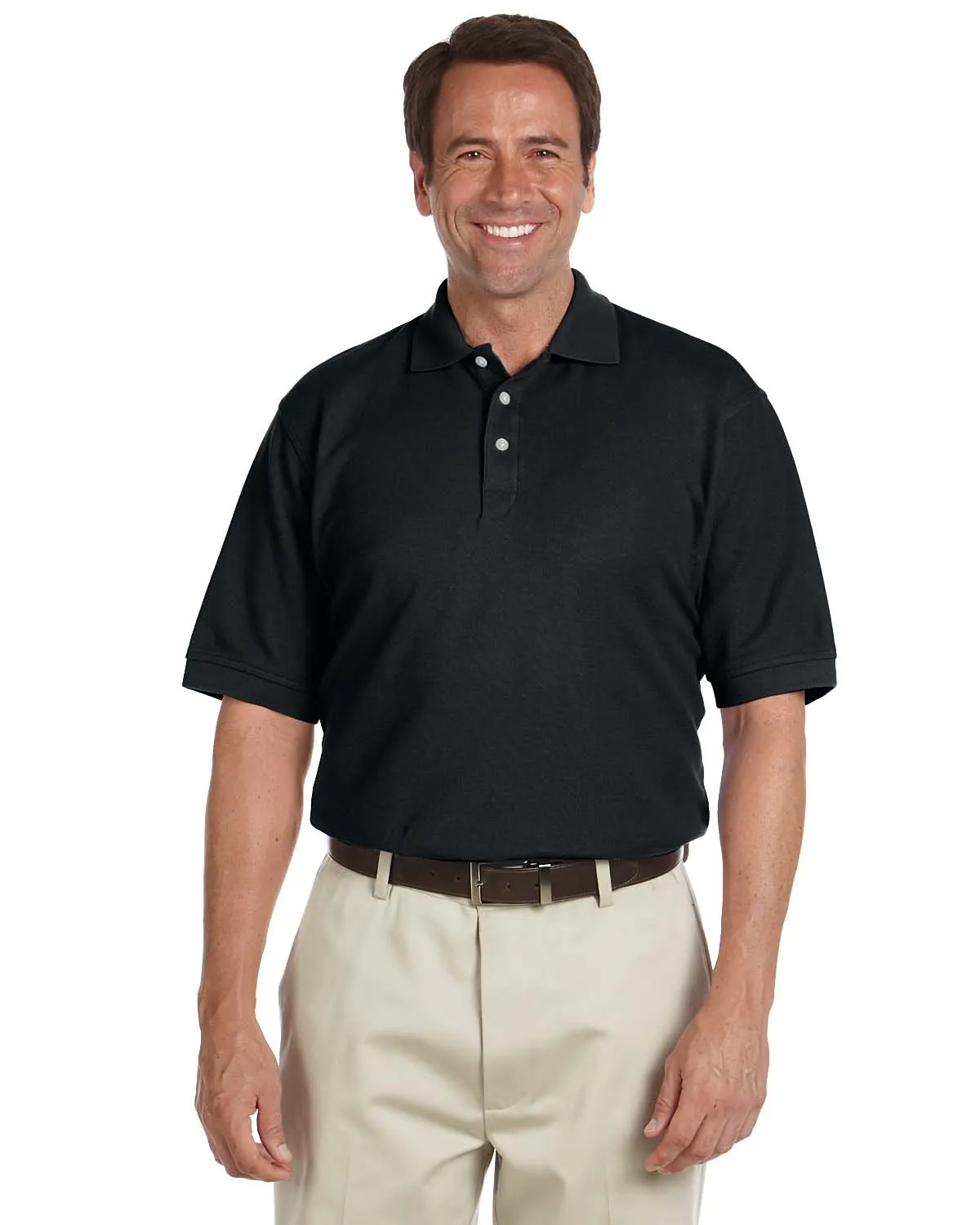 Men 19s Performance Plus Piqu Polo